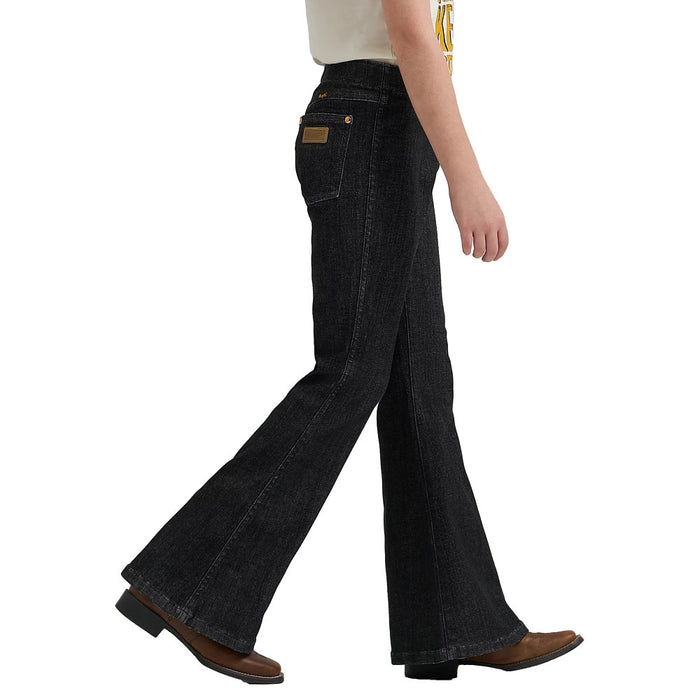 Wrangler Lainey Wilson Girls Black Pull On Bells