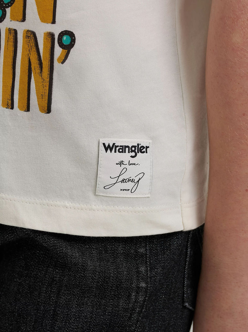 Wrangler X Lainey Wilson Girl's Keep On Keep On Tee Shirt