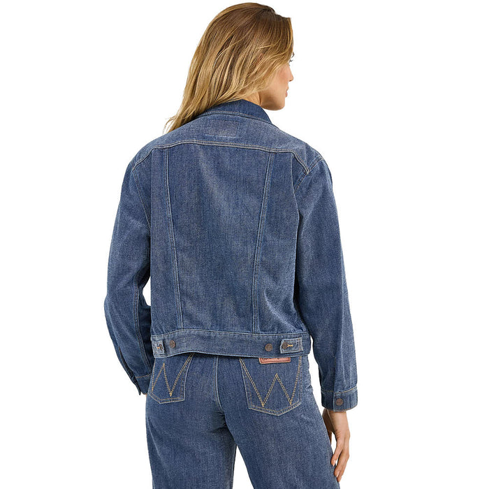 Wrangler Women's Airy Denim Western Jacket