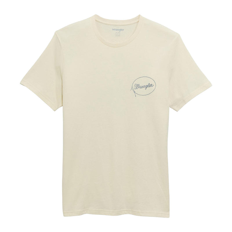 Wrangler Men's Whisper White Rope Tee Shirt