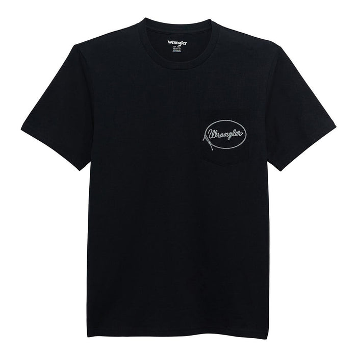 Wrangler Men's Black Beauty The Rodeo Tee Shirt