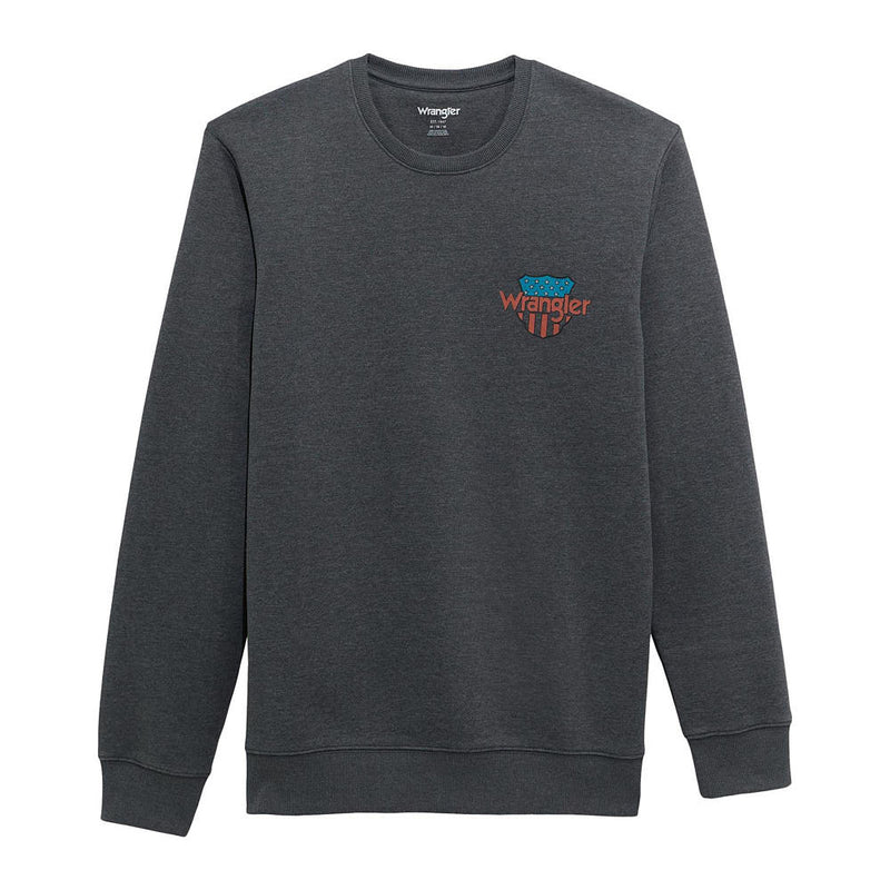 Wrangler Men's Phantom Bucking Cowboy Fleece