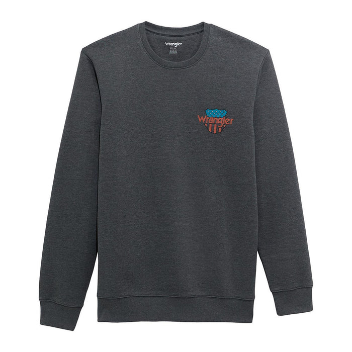 Wrangler Men's Phantom Bucking Cowboy Fleece