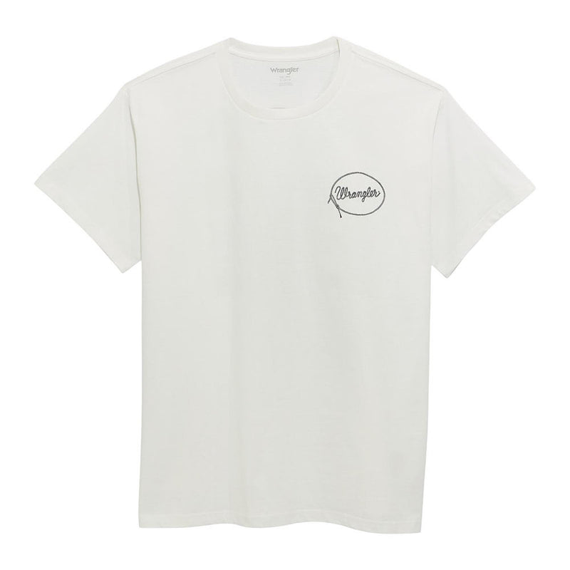 Wrangler Women's Rodeo White Tee Shirt