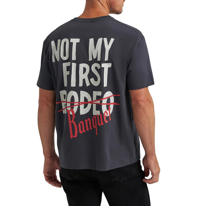 Wrangler Black Not My First Rodeo T-Shirt