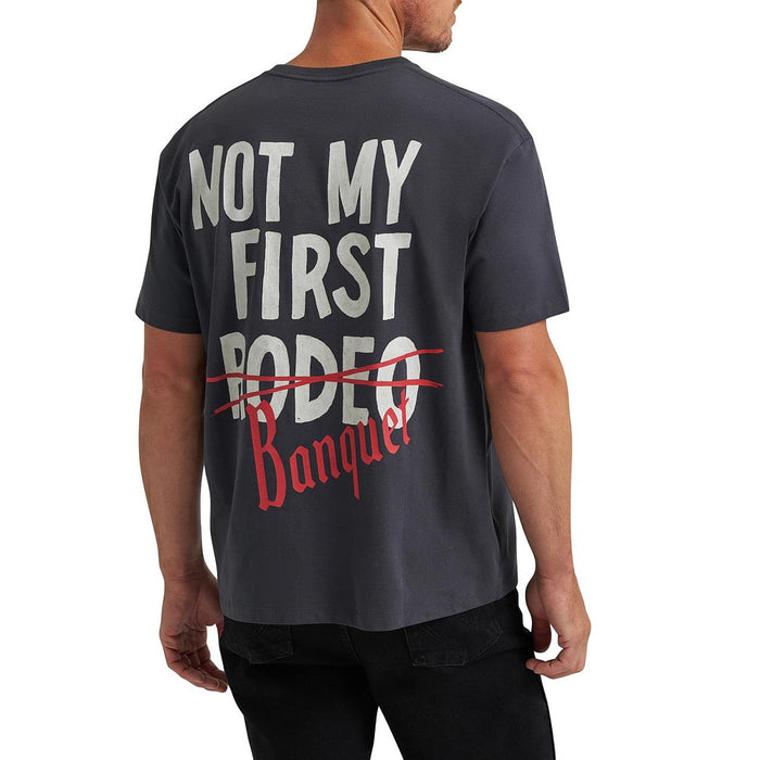 Wrangler Black Not My First Rodeo T-Shirt