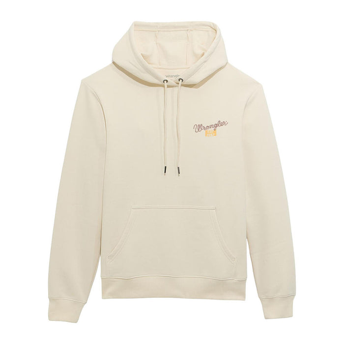 Wrangler Men's White 8 Second Hoodie