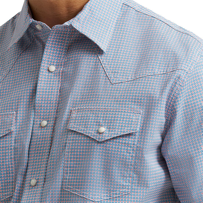Wrangler Men's Blue 20X Competition Advanced Comfort Shirt