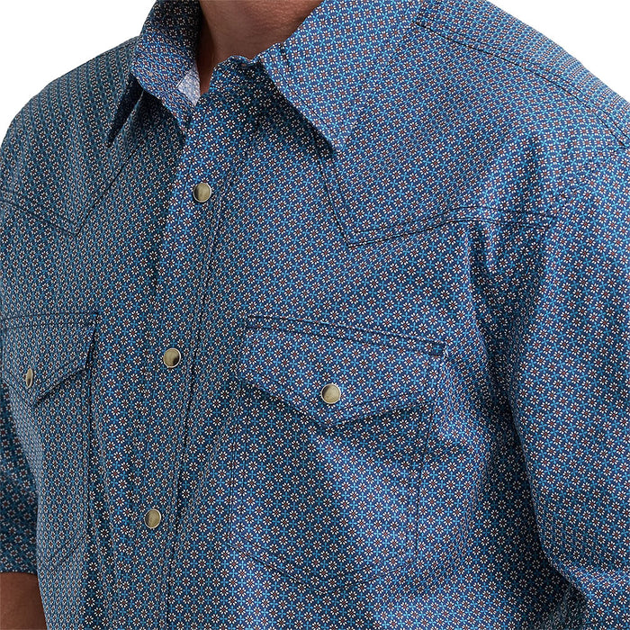 Wrangler Men's 20X Advance Comfort Blue Shirt