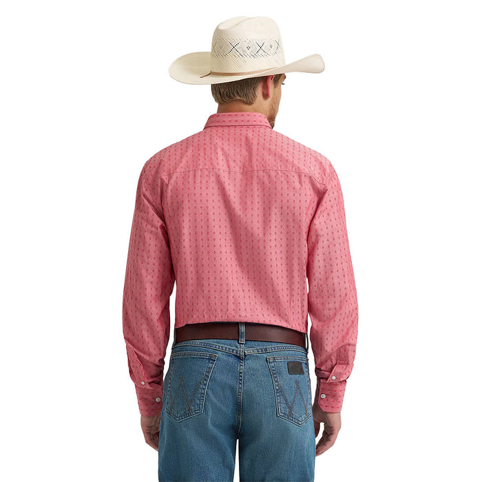 Wrangler Men's Cody Johnson Red Shirt