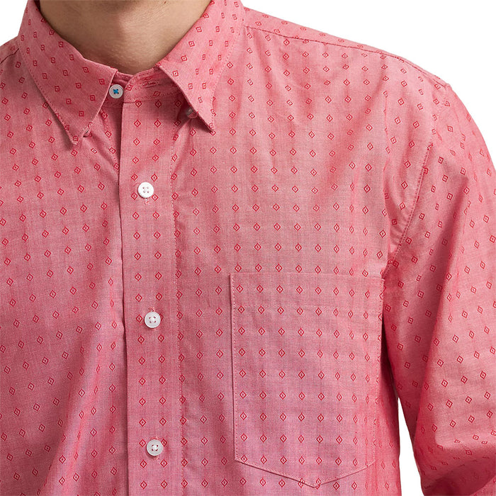 Wrangler Men's Cody Johnson Red Shirt