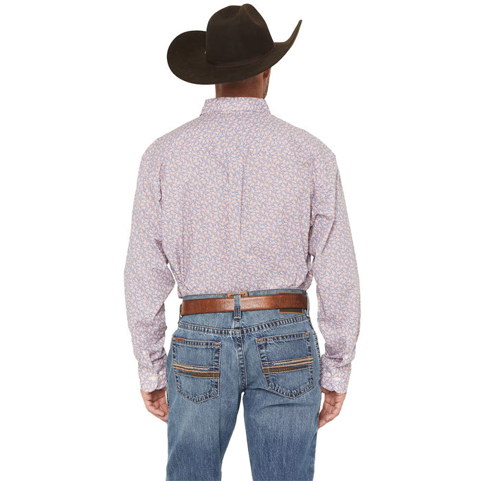 Wrangler Men's Red Paisley Classic Shirt