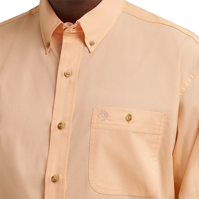 Wrangler Men's George Strait Peach Shirt