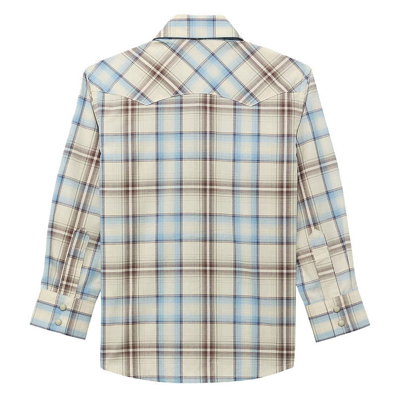 Wrangler Boy's Retro Plaid Shirt