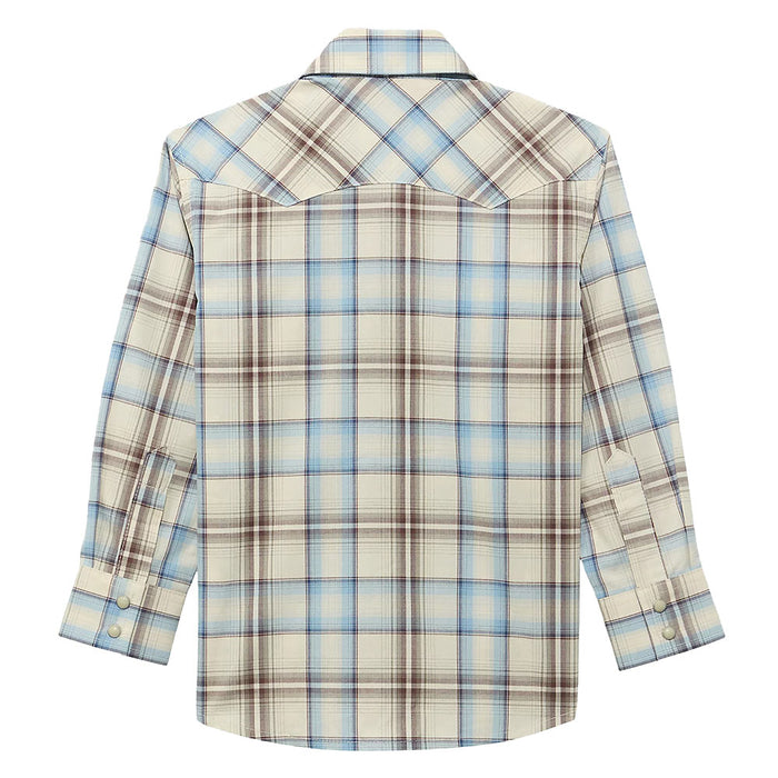 Wrangler Boy's Retro Plaid Shirt