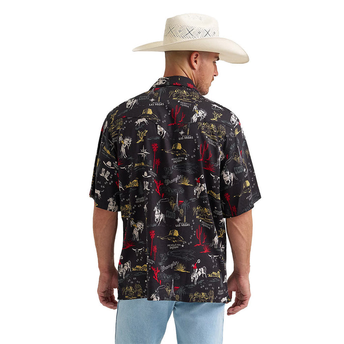 Wrangler Men's Black Coconut Cowboy Shirt