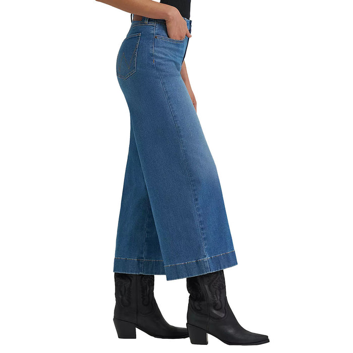 Wrangler Women's Bespoke Miranda Wide Crop Jeans
