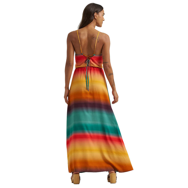 Wrangler Women's Vintage Yellow Maxi Dress