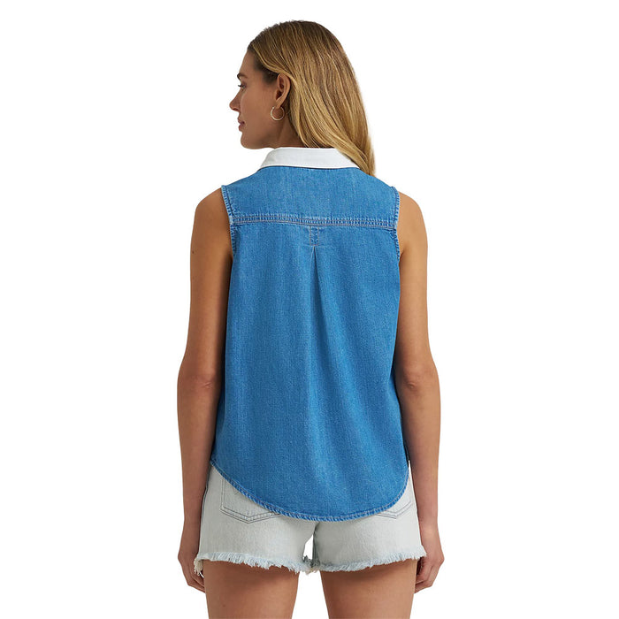 Wrangler Women's Retro Punchy Sleeveless Shirt