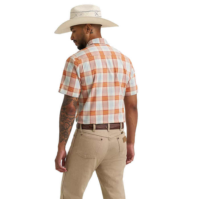 Wrangler Men's Pear Sorbet ATG Hike Shirt
