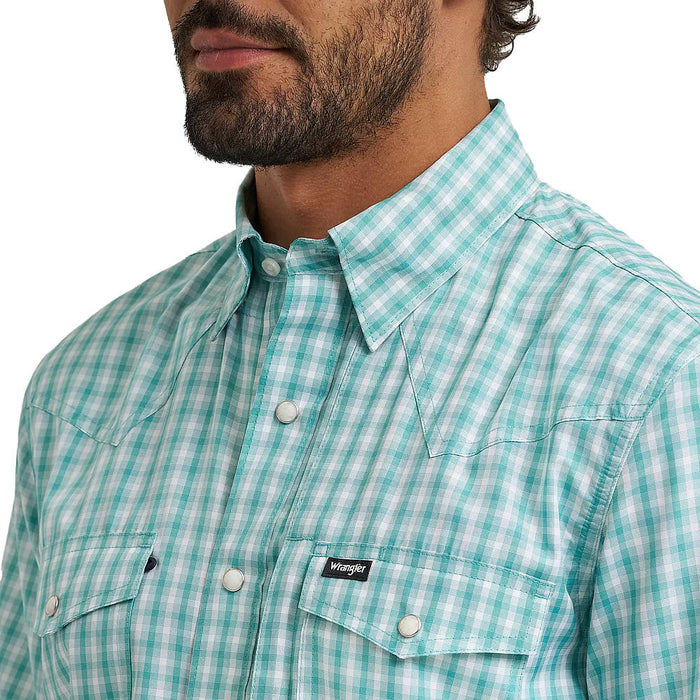 Wrangler Men's Latigo Bay Plaid ATG Performance Shirt