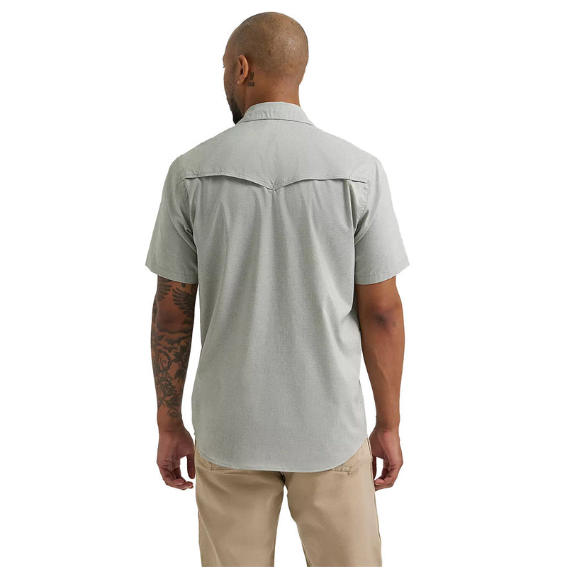 Wrangler Men's Iceberg Green Drover Utility Shirt