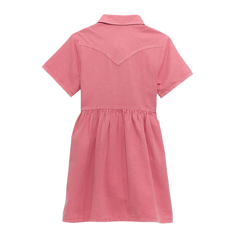 Wrangler Girl's Pink Denim Dress