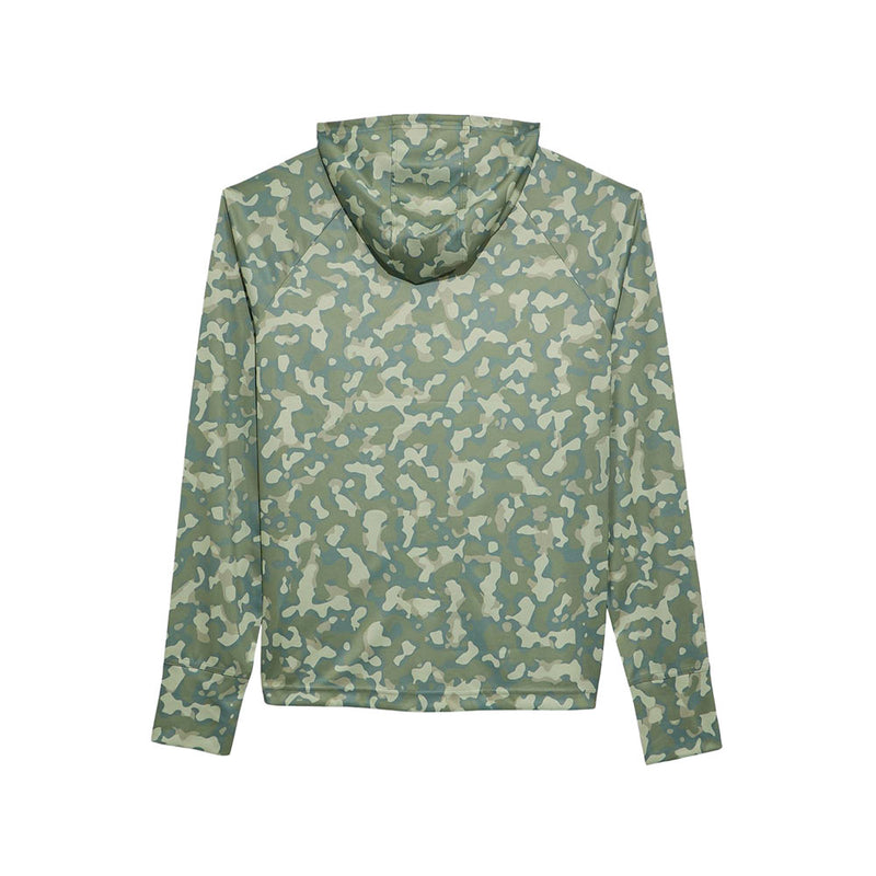 Wrangler Men's Abyss Print Hooded Sun Tee Shirt