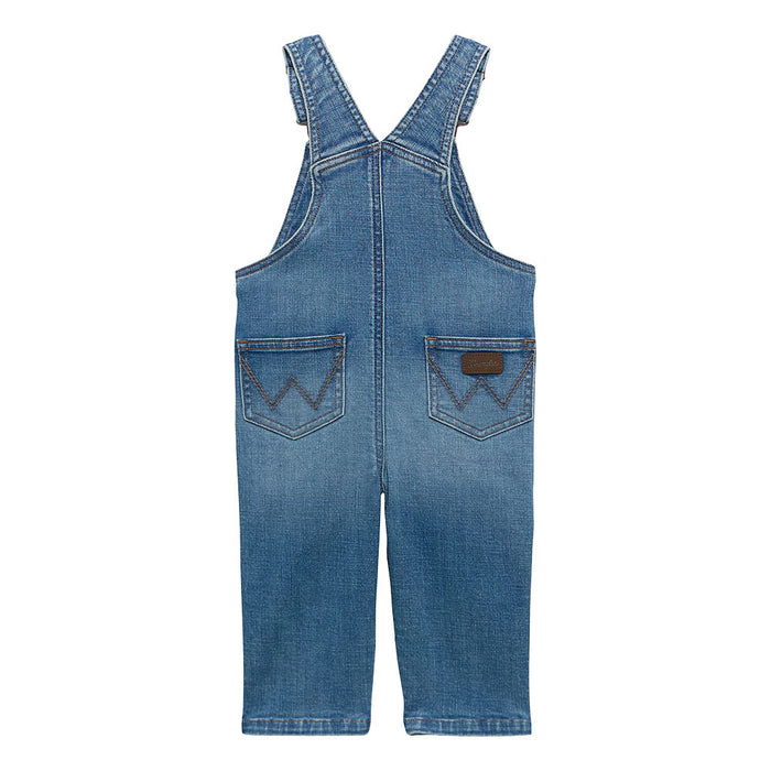 Wrangler Infant Girl's Denim Overalls