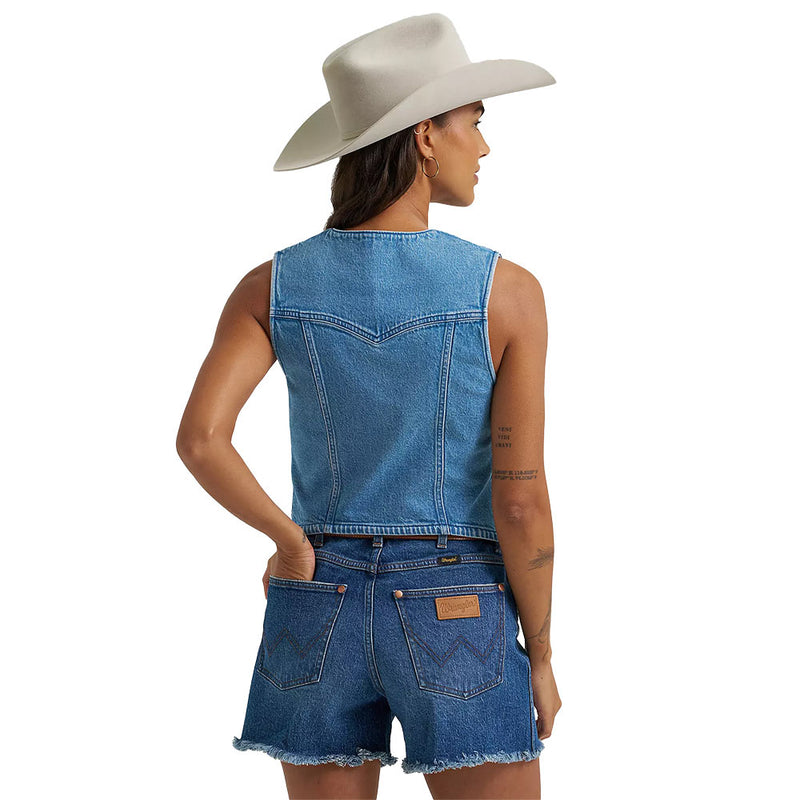 Wrangler Women's Light Denim Vest