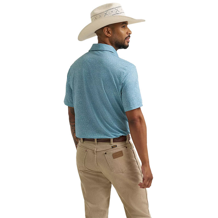 Wrangler Men's Paisley ATG Performance Polo