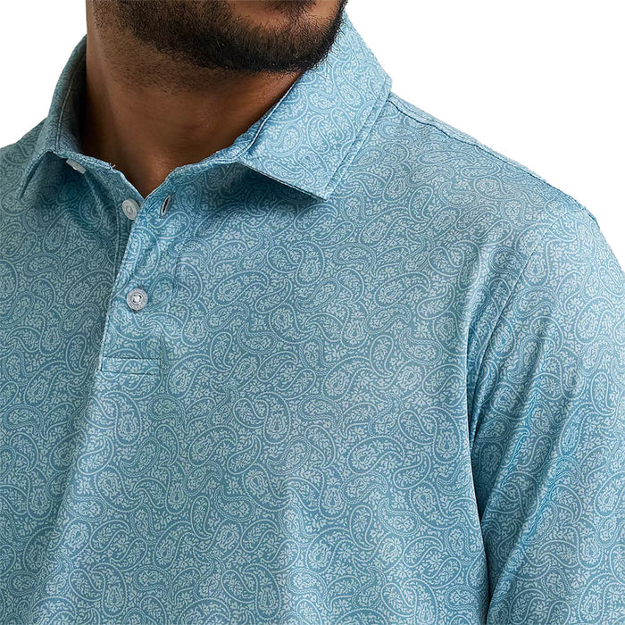 Wrangler Men's Paisley ATG Performance Polo