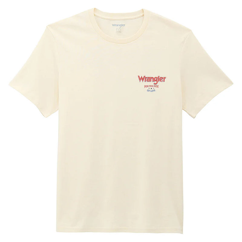 Wrangler Men's For The Ride Antique Logo Tee Shirt