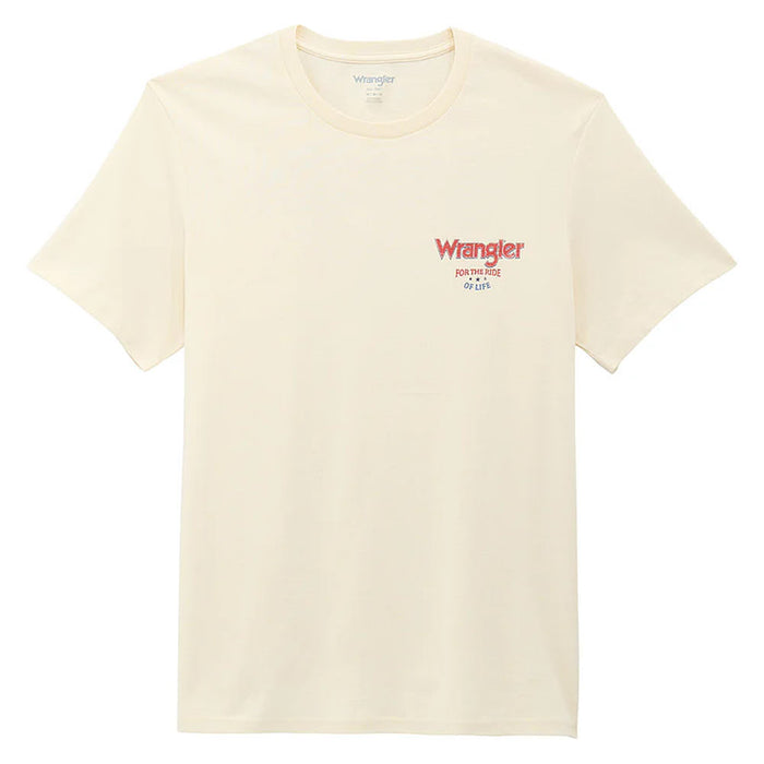 Wrangler Men's For The Ride Antique Logo Tee Shirt