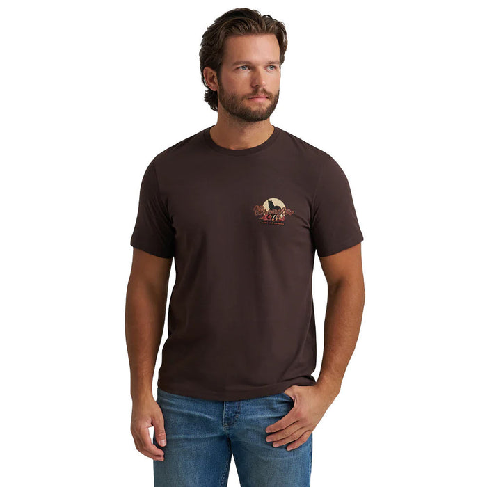 Wrangler Men's Roping Long Live Cowboys Mole Tee Shirt