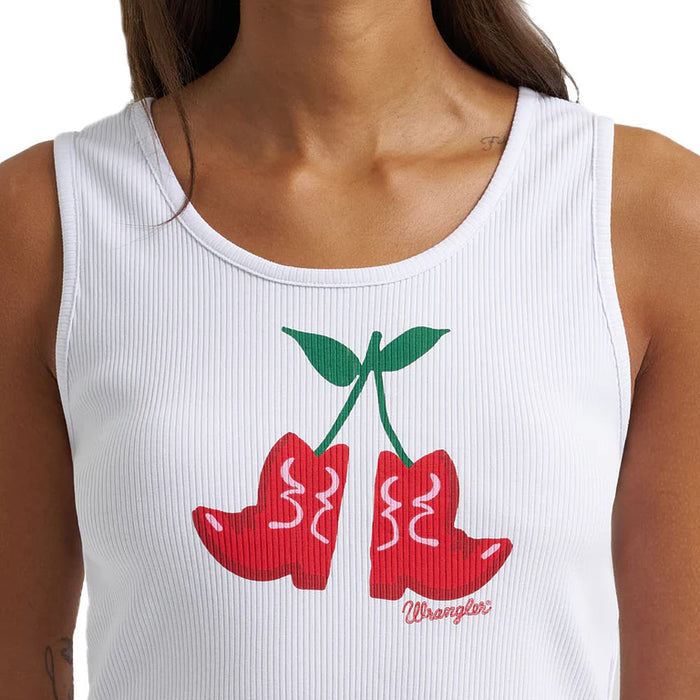 Wrangler Women's Cherry Boot Tank