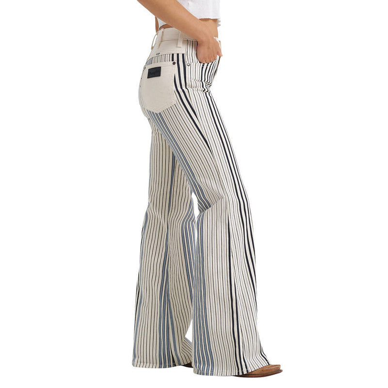 Wrangler Women's Striped 70s Jeans