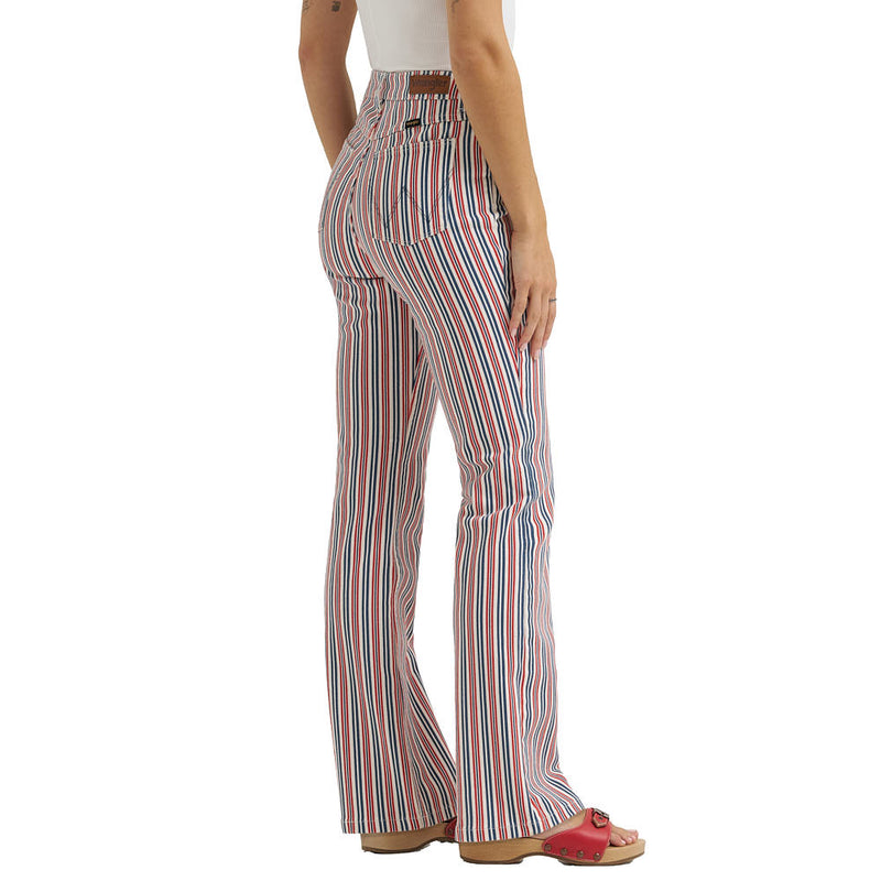 Wrangler Women's Freedom Striped Jeans