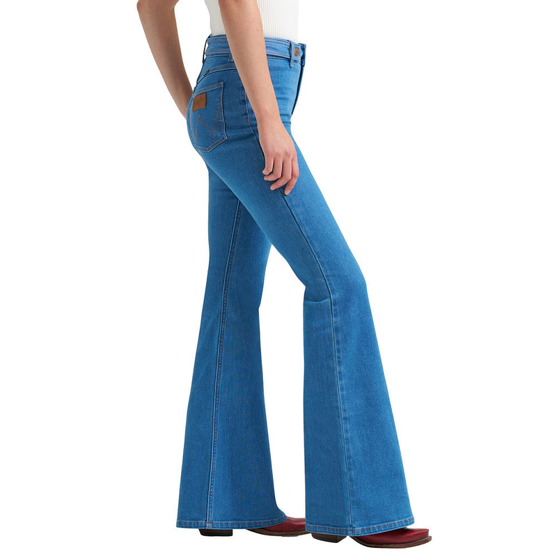 Wrangler Women's Belted Flare Jean