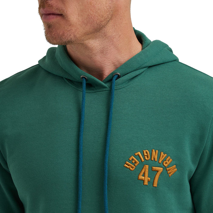 Wrangler Men's Hunter Green 47 Hoodie