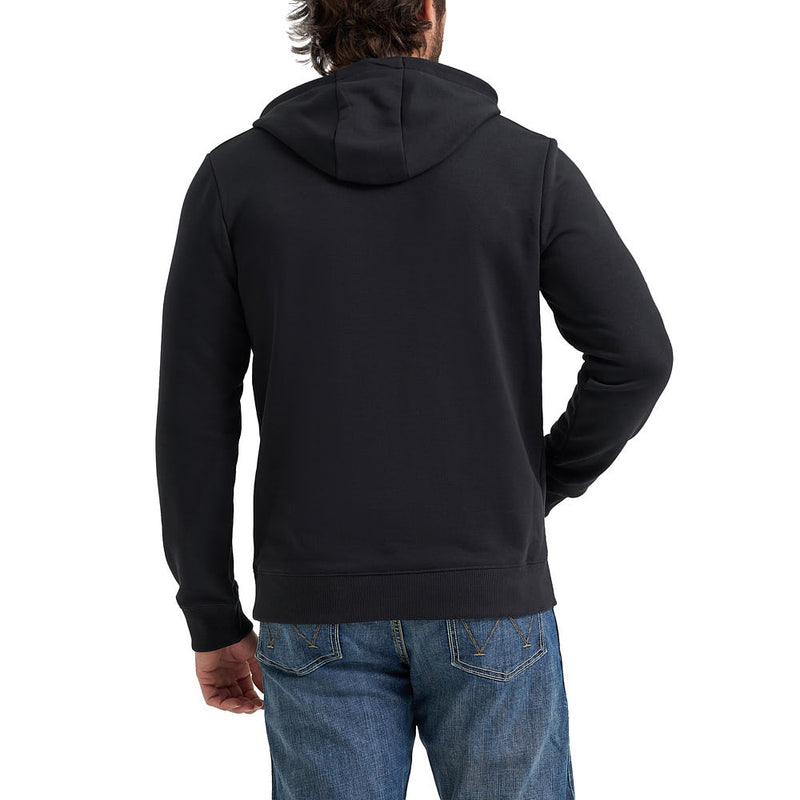 Wrangler Men's Jet Black Champions Hoodie