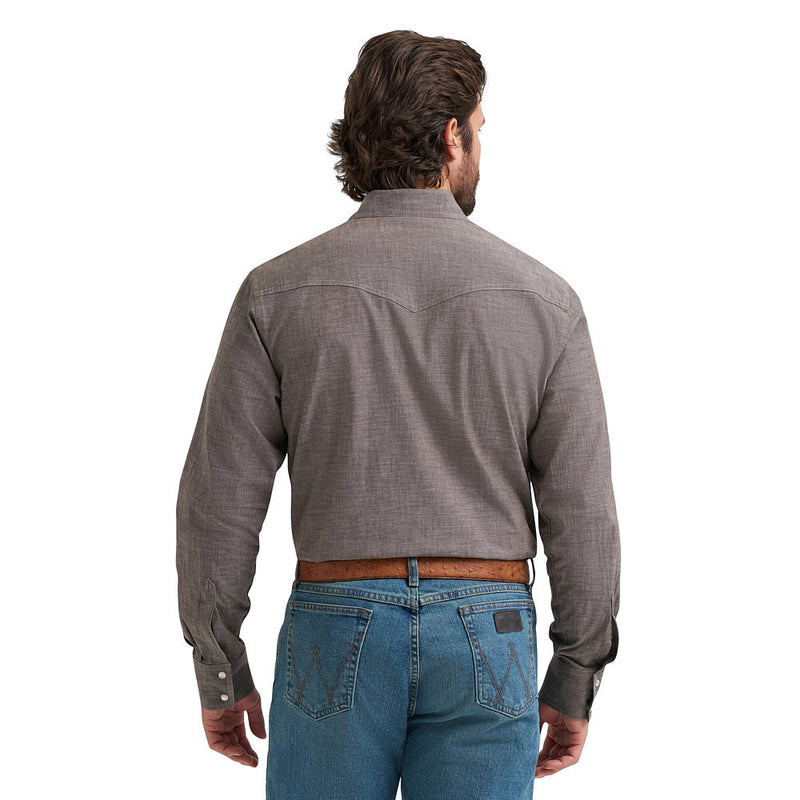 Wrangler Men's Cody Johnson Black Olive Shirt