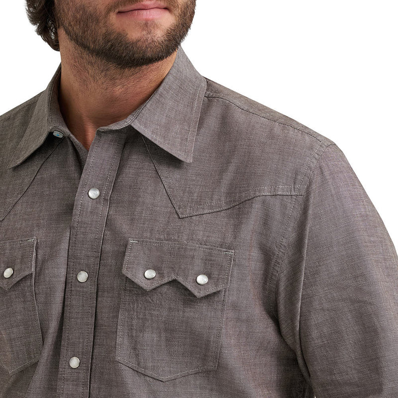Wrangler Men's Cody Johnson Black Olive Shirt