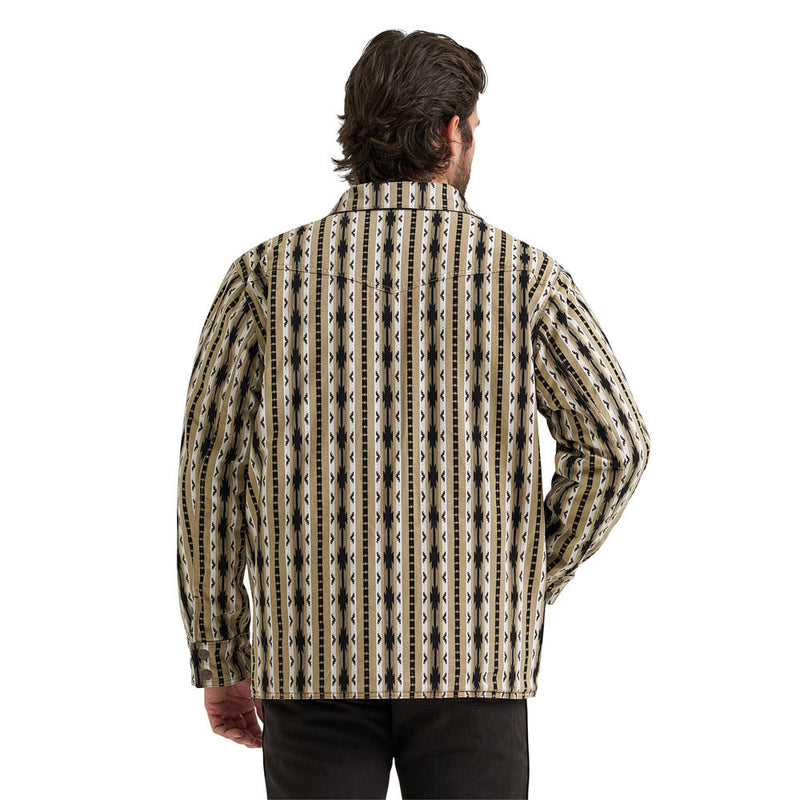 Wrangler Men's Turkish Coffee Reversible Jacket