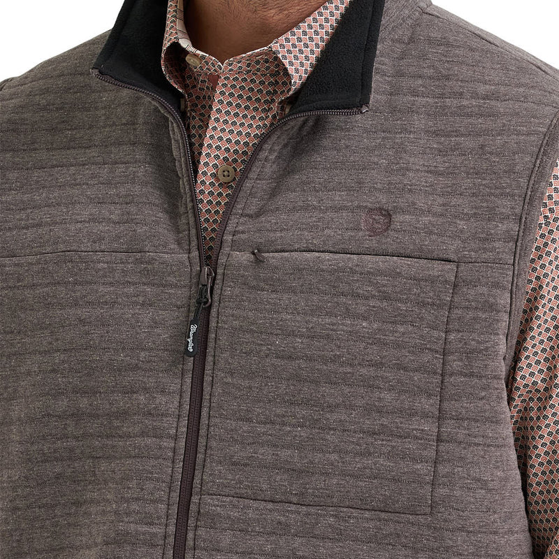Wrangler Men's George Strait Brown Vest