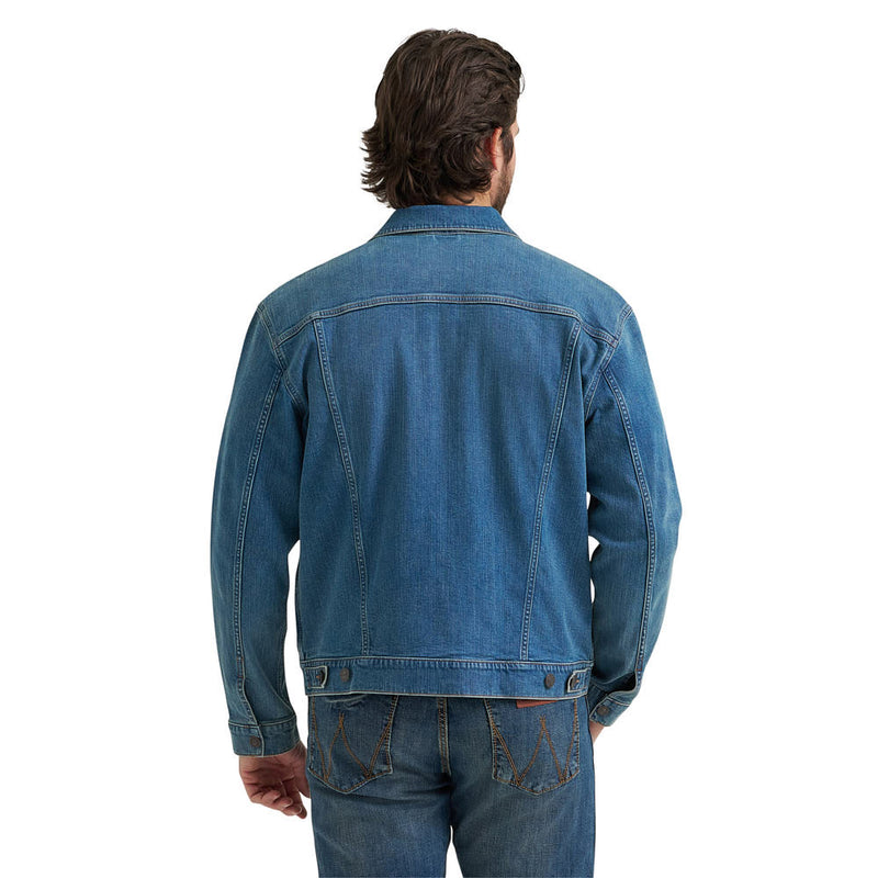 Wrangler Men's Slate Blue Retro Denim Jacket