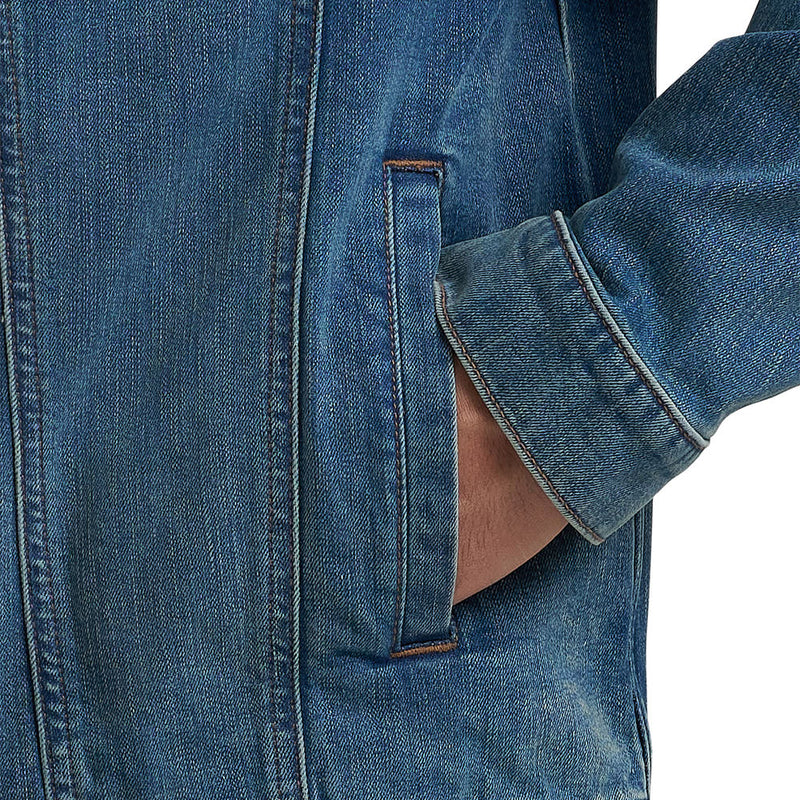 Wrangler Men's Slate Blue Retro Denim Jacket
