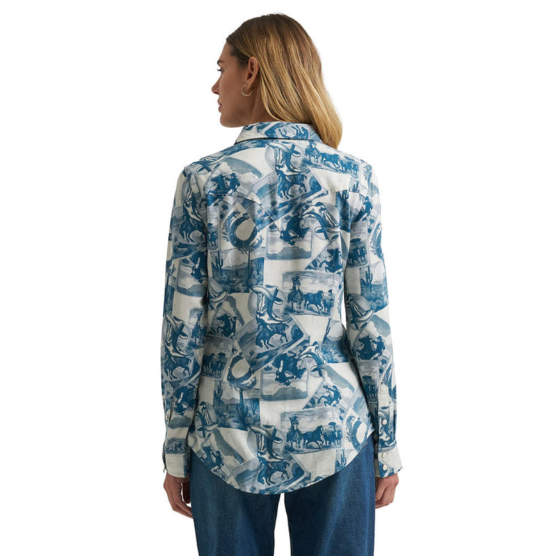 Wrangler Women's Rodeo Block Shirt
