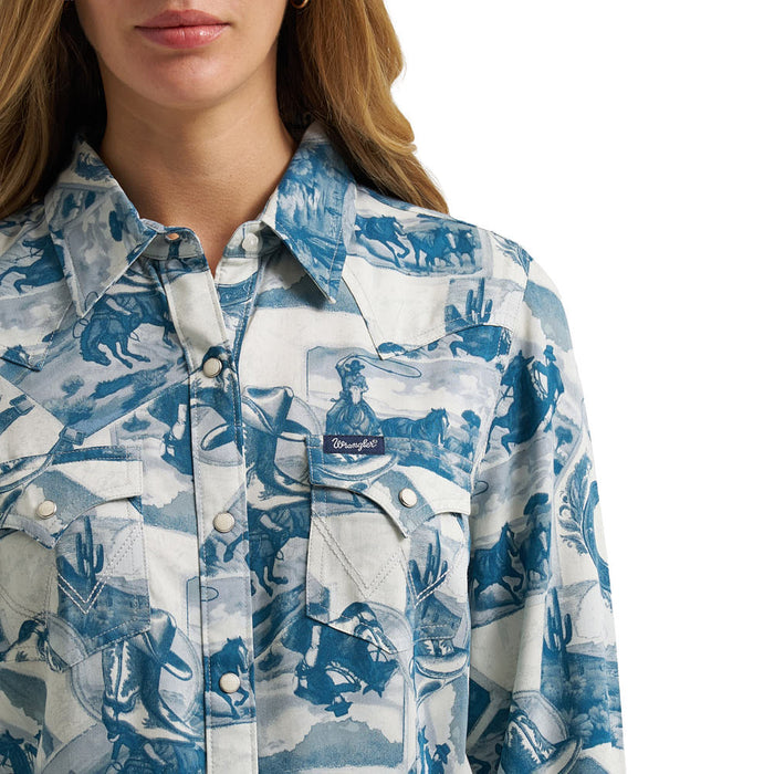 Wrangler Women's Rodeo Block Shirt