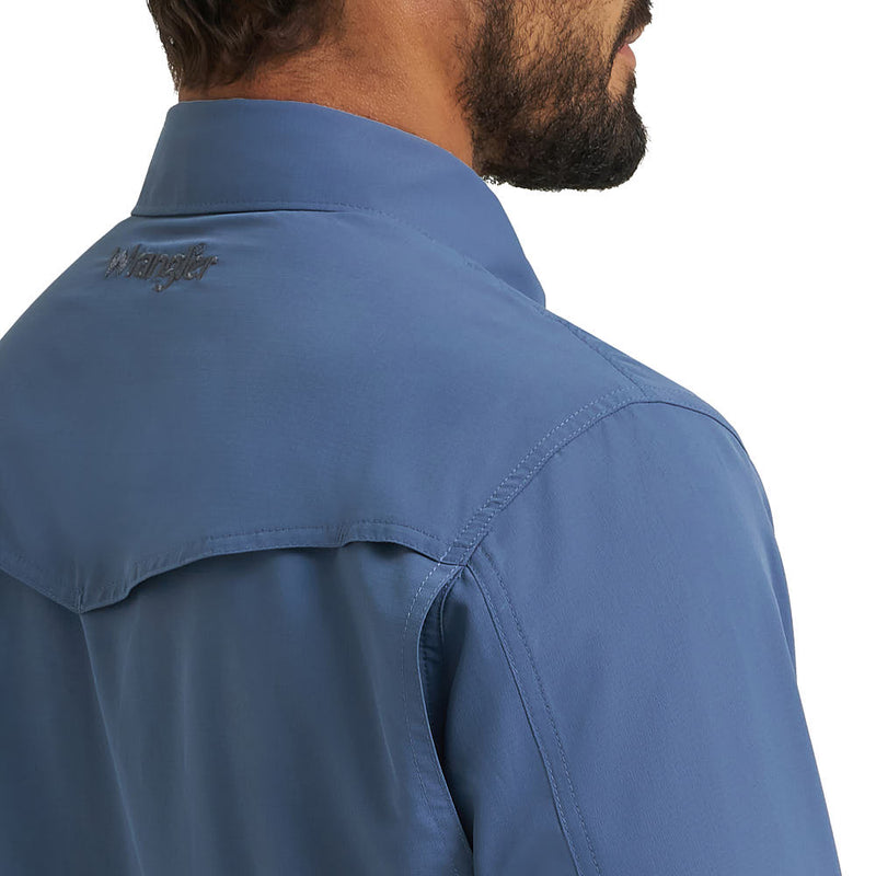 Wrangler Men's ATG Vintage Indigo Shirt